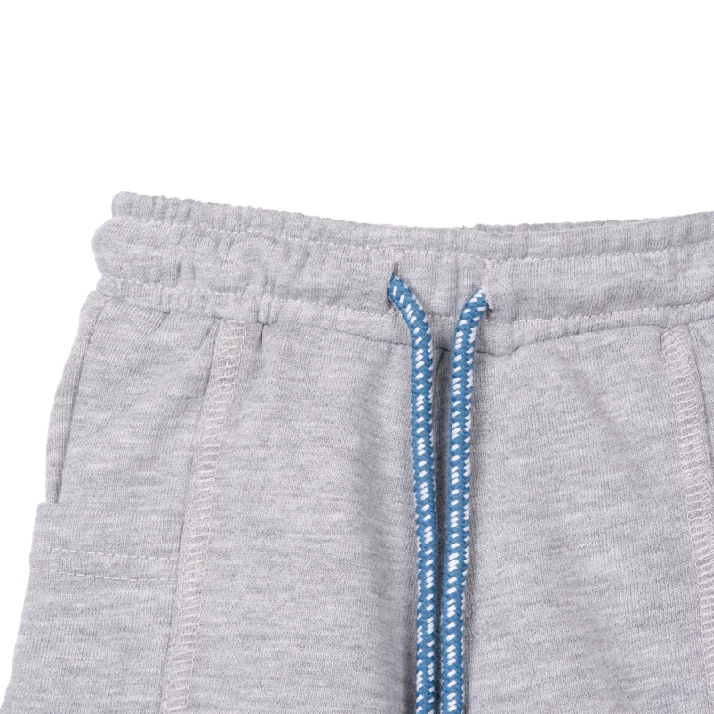 BERMUDA BEBE  NIÑO FRANELA CINTURA ELASTICADA MELANGE PILLIN - 3
