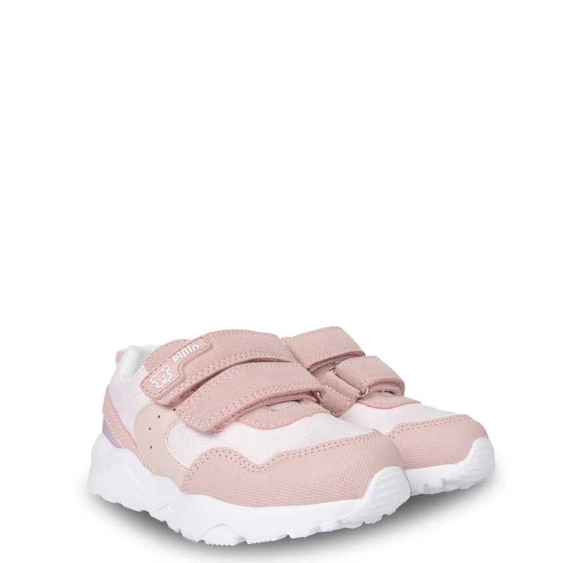 ZAPATILLA BEBE  NIÑA DOBLE VELCRO AJUSTABLE DAMASCO PILLIN - 1