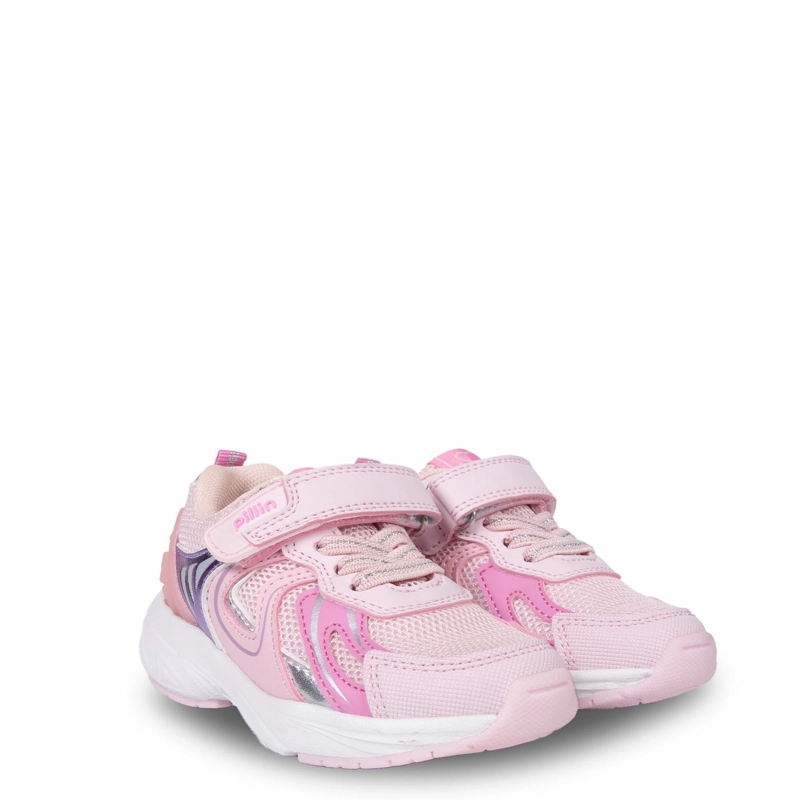 ZAPATILLA BEBE  NIÑA SUELA CHUNKY CON VELCRO ROSADO PILLIN - 1