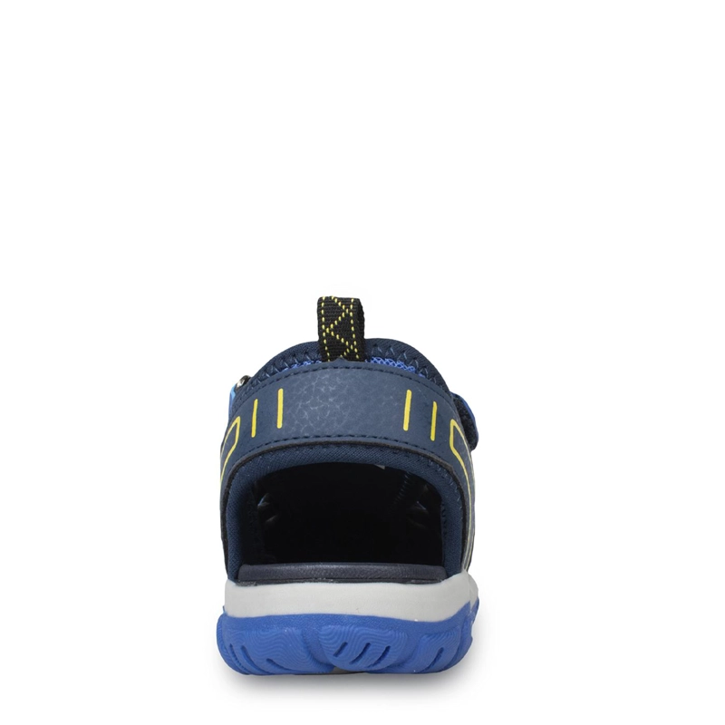 SANDALIA  OUTDOOR NIÑO CERRADA CON VELCRO AZUL PILLIN - 4