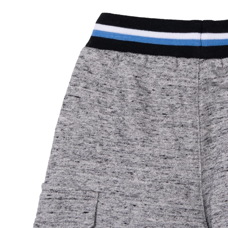 PANTALON BUZO BEBE  NIÑO CARGO MELANGE PILLIN - 4