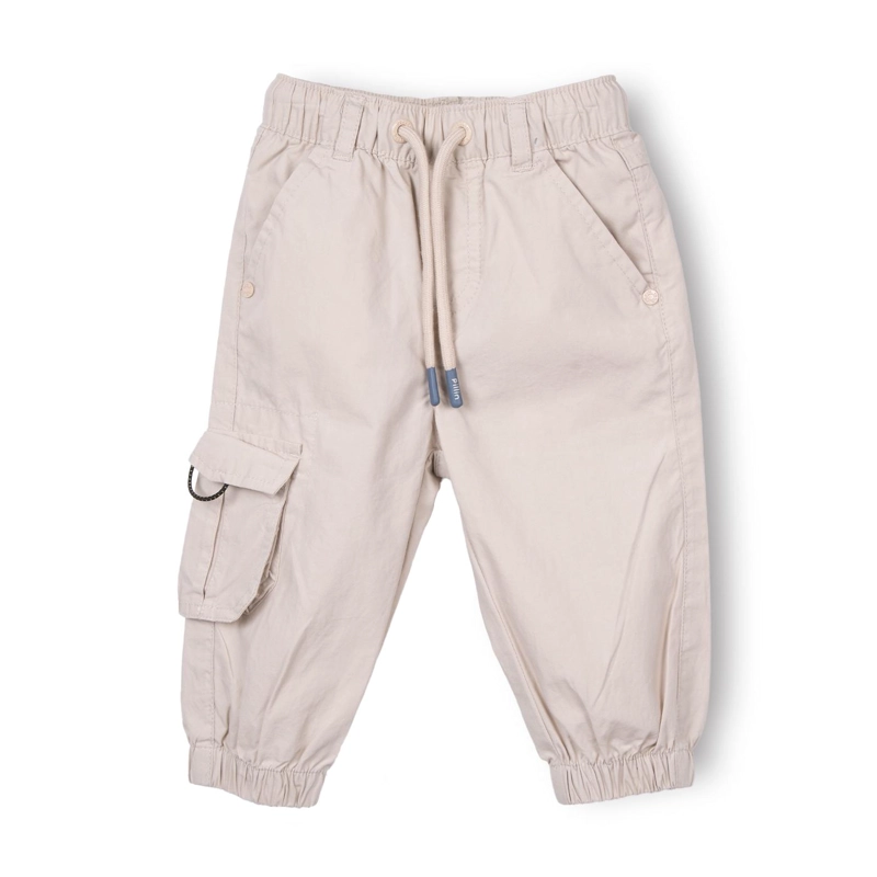 PANTALON BEBE  NIÑO CARGO ELASTICADO ARENA PILLIN - 1