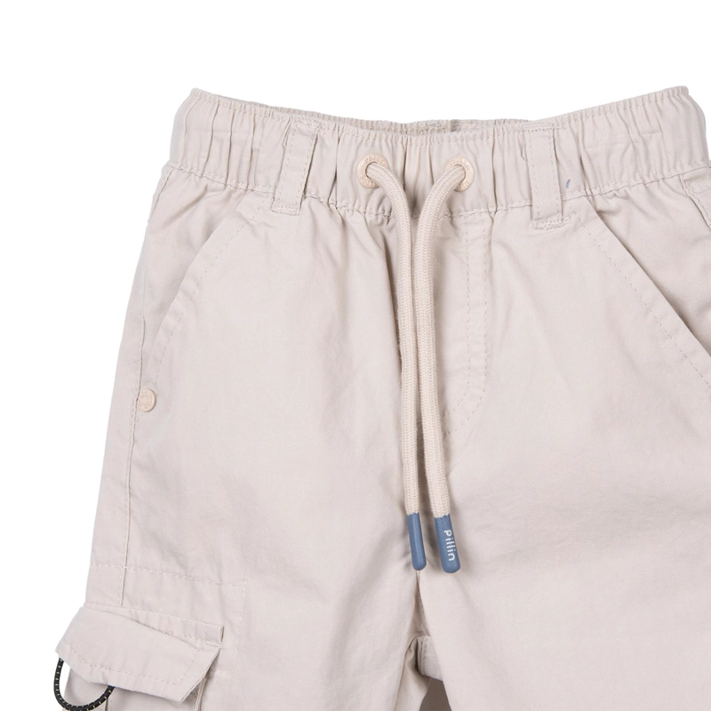 PANTALON BEBE  NIÑO CARGO ELASTICADO ARENA PILLIN - 3