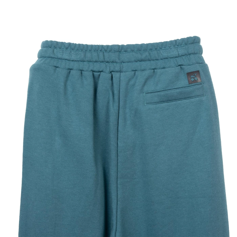 PANTALON BUZO NIÑO CINTURA AJUSTABLE VERDE PILLIN - 4