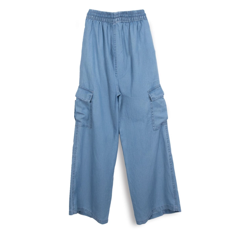 PANTALON NIÑA CARGO CELESTE PILLIN - 2