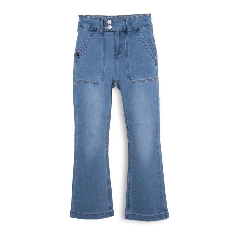 JEANS NIÑA FLARE DENIM PILLIN - 1
