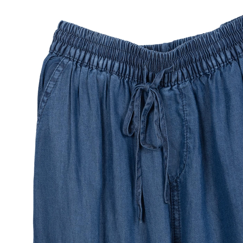 PANTALON NIÑA CARGO AZUL PILLIN - 3