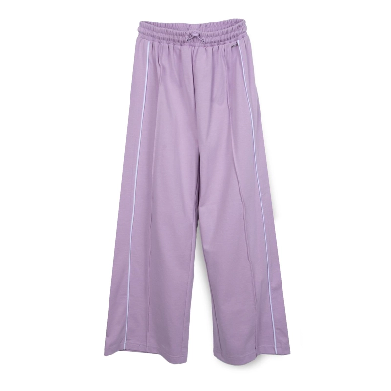PANTALON NIÑA PIERNA ANCHA MALVA PILLIN - 1