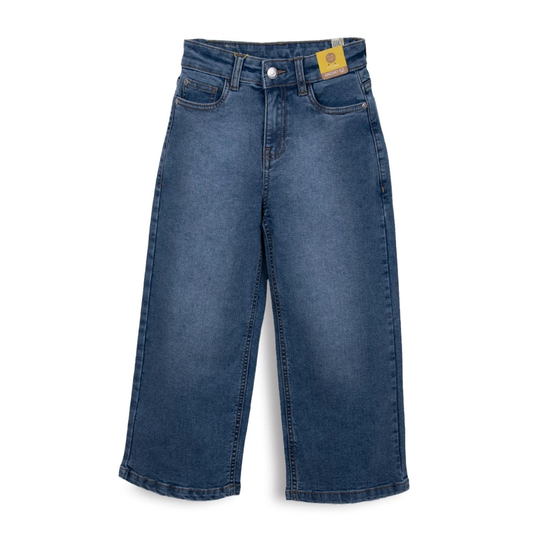 JEANS NIÑA WIDE LEG DENIM PILLIN - 1