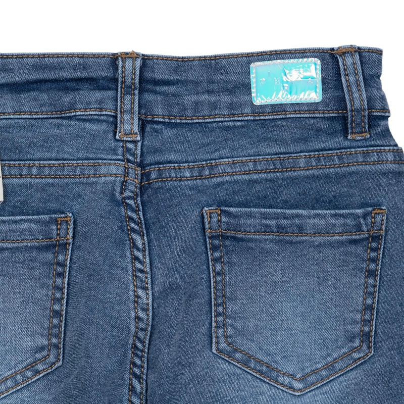 JEANS NIÑA WIDE LEG DENIM PILLIN - 4
