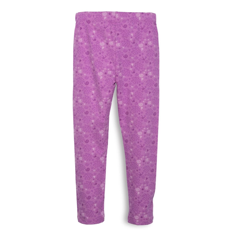 CALZA NIÑA ESTAMPADO FLORAL LILA PILLIN - 2