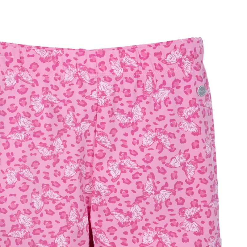 CALZA NIÑA ESTAMPADO ANIMAL PRINT ROSADO PILLIN - 3