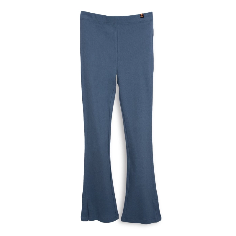 CALZA NIÑA FLARE BASICA GRIS PILLIN - 1