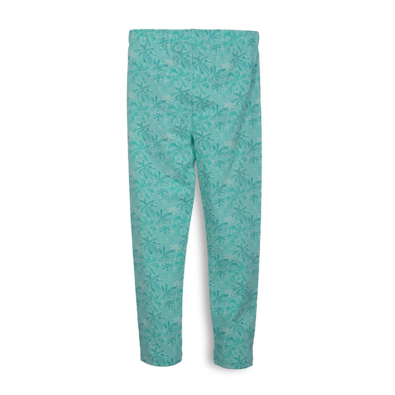 CALZA NIÑA ESTAMPADO PALMERAS AQUA PILLIN - 2