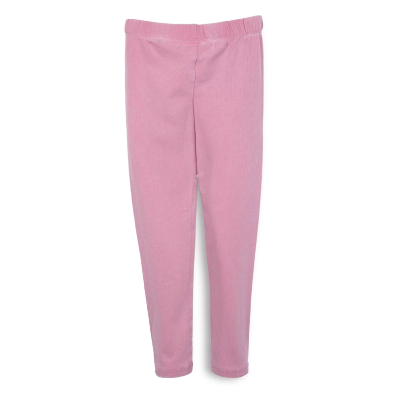 CALZA NIÑA LISA RIB ROSADO PILLIN - 2