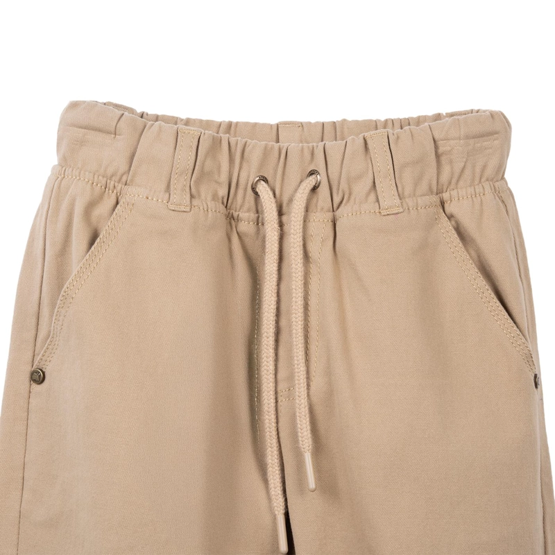 PANTALON NIÑO GABARDINA CINTURA ELASTICADA BEIGE PILLIN - 3