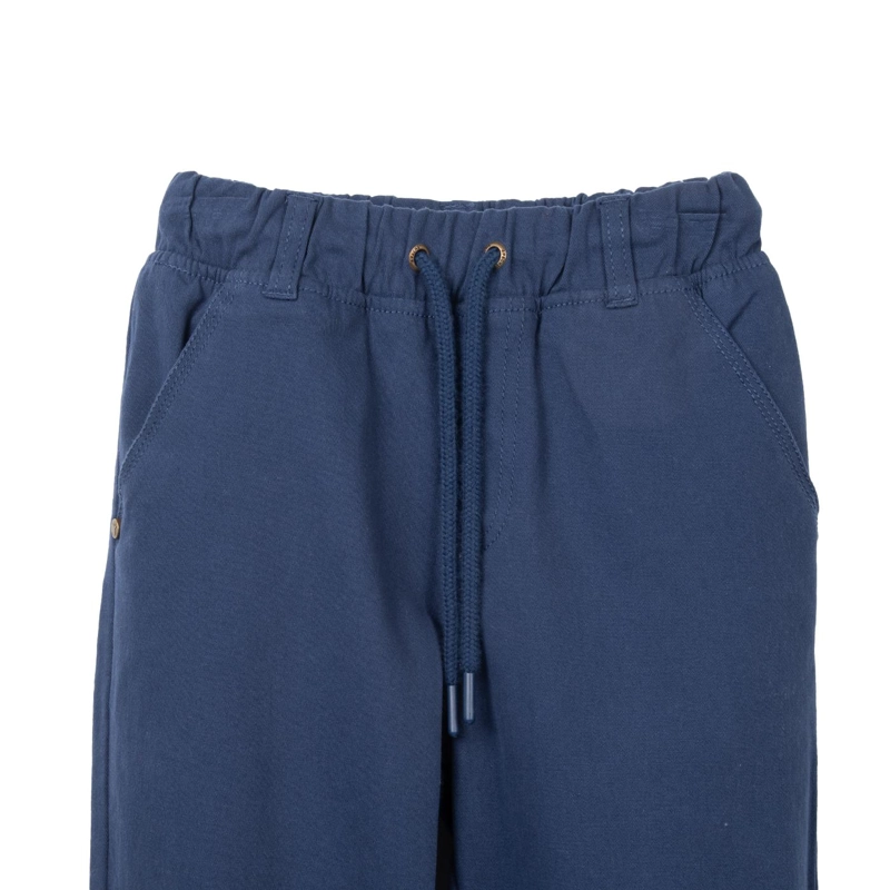 PANTALON NIÑO GABARDINA CINTURA ELASTICADA AZUL MARINO PILLIN - 3