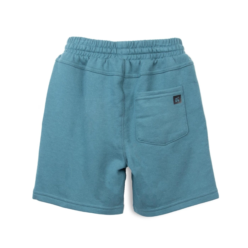 BERMUDA NIÑO FRANELA CINTURA AJUSTABLE VERDE PILLIN - 2