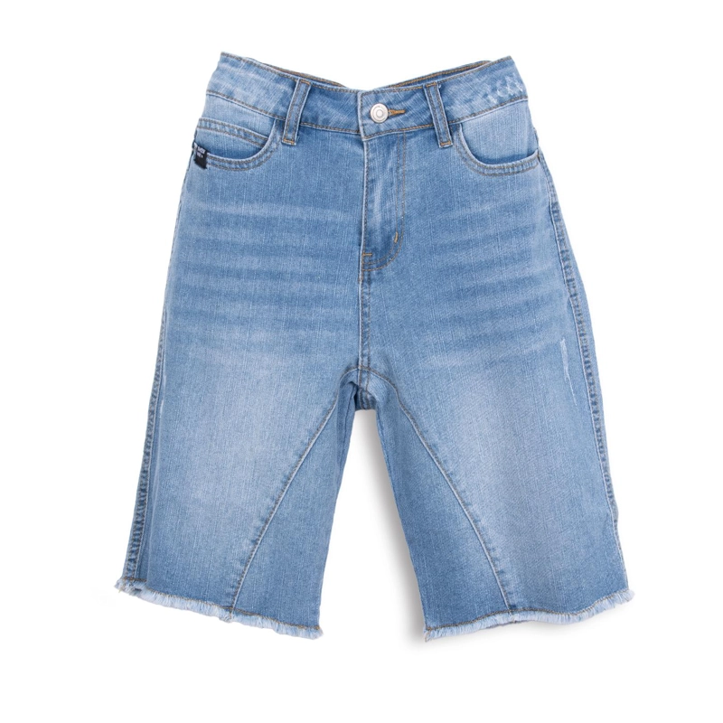 BERMUDA NIÑO BAGGY CELESTE PILLIN - 1