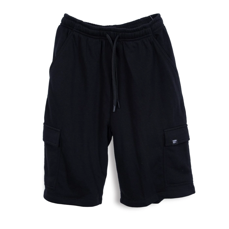 BERMUDA NIÑO BASICO CINTURA AJUSTABLE NEGRO PILLIN - 1