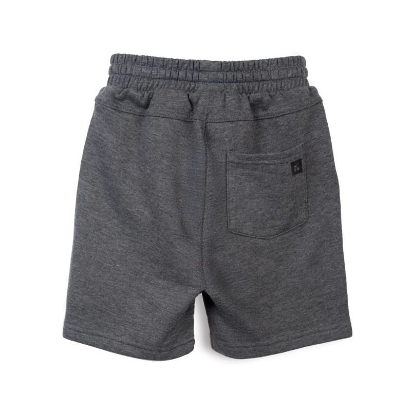 BERMUDA NIÑO FRANELA CINTURA AJUSTABLE MELANGE PILLIN - 2