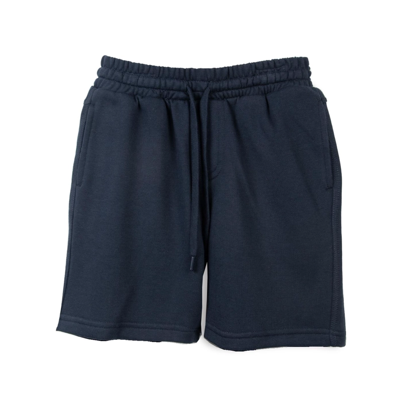 BERMUDA NIÑO FRANELA CINTURA AJUSTABLE AZUL MARINO PILLIN - 1