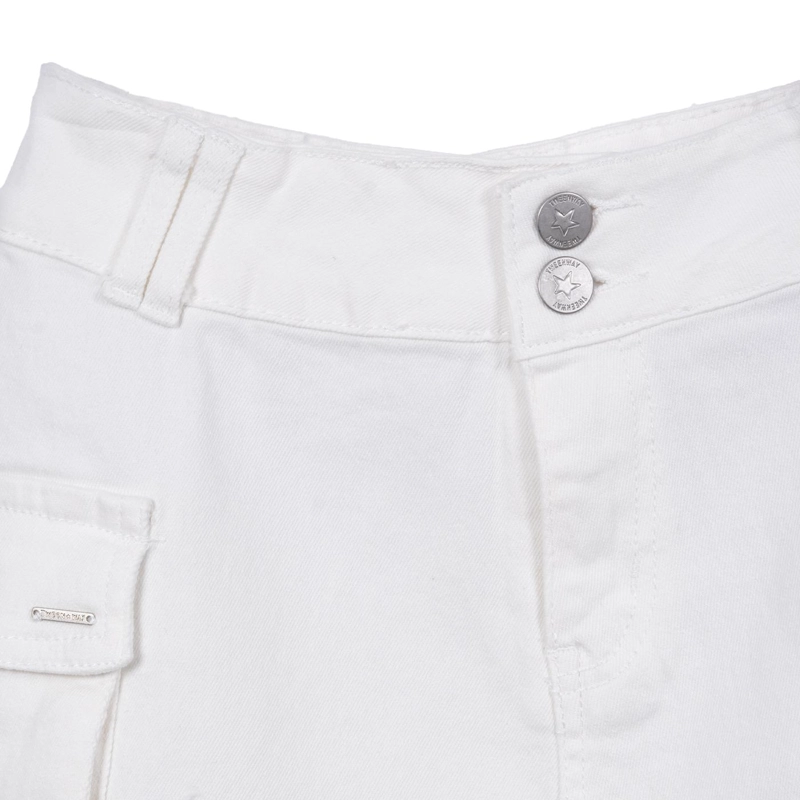 SHORT NIÑA CARGO BLANCO PILLIN - 3