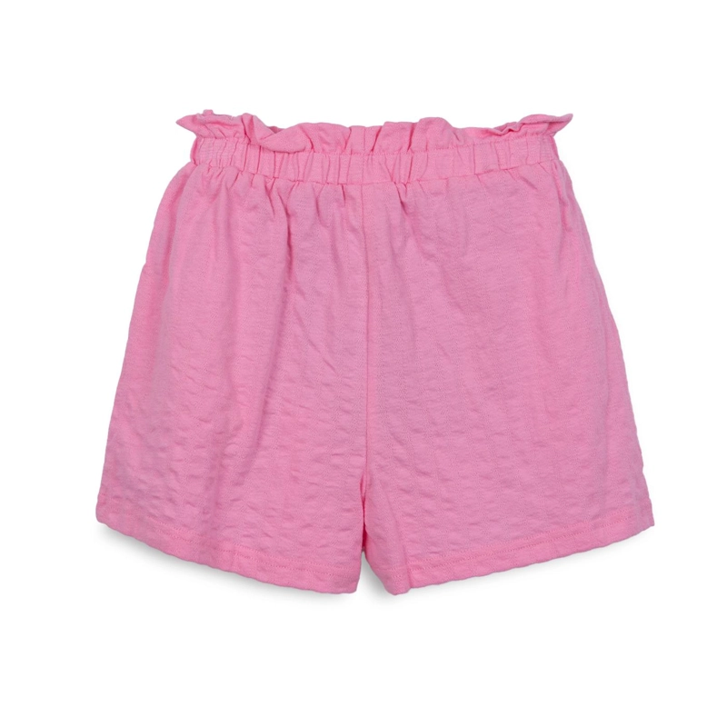 SHORT NIÑA CINTURA ELASTICADA ROSADO PILLIN - 2