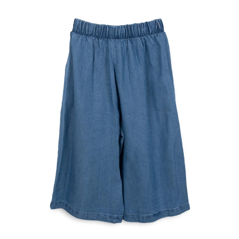 FALDA PANTALON NIÑA AZUL PILLIN - 2