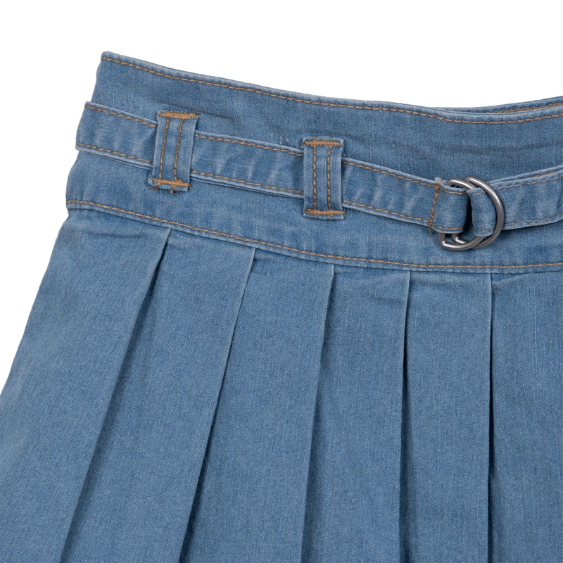 FALDA NIÑA DENIM PILLIN - 3