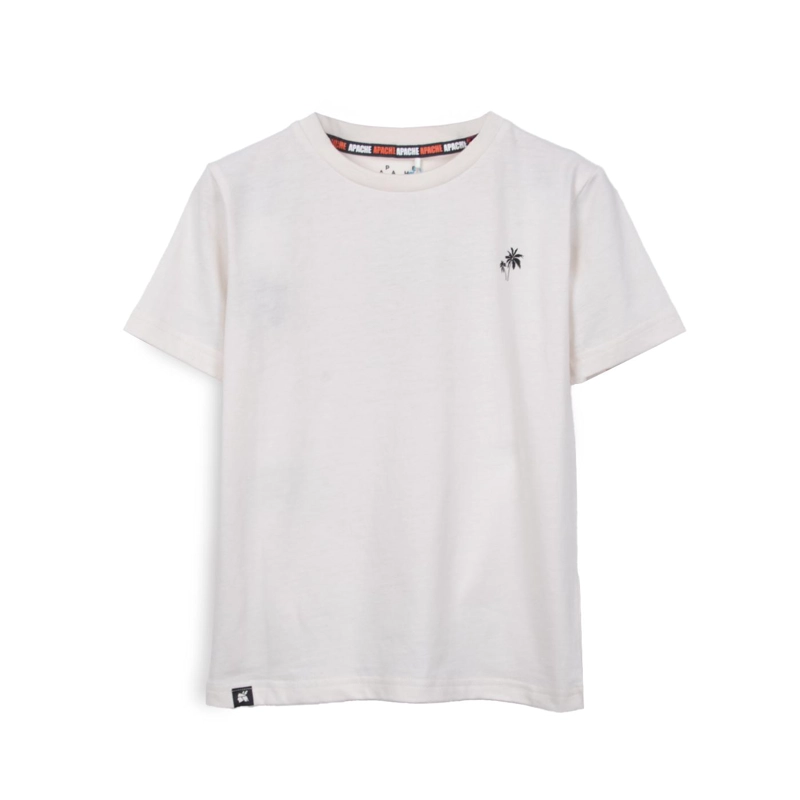 POLERA NIÑO MANGA CORTA ESTAMPADO EN ESPALDA ARENA PILLIN - 1