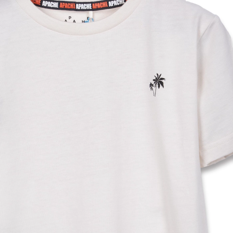 POLERA NIÑO MANGA CORTA ESTAMPADO EN ESPALDA ARENA PILLIN - 3