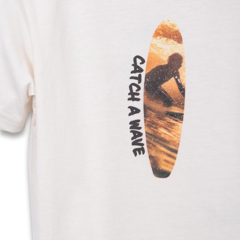 POLERA NIÑO MANGA CORTA ESTAMPADO EN ESPALDA ARENA PILLIN - 4