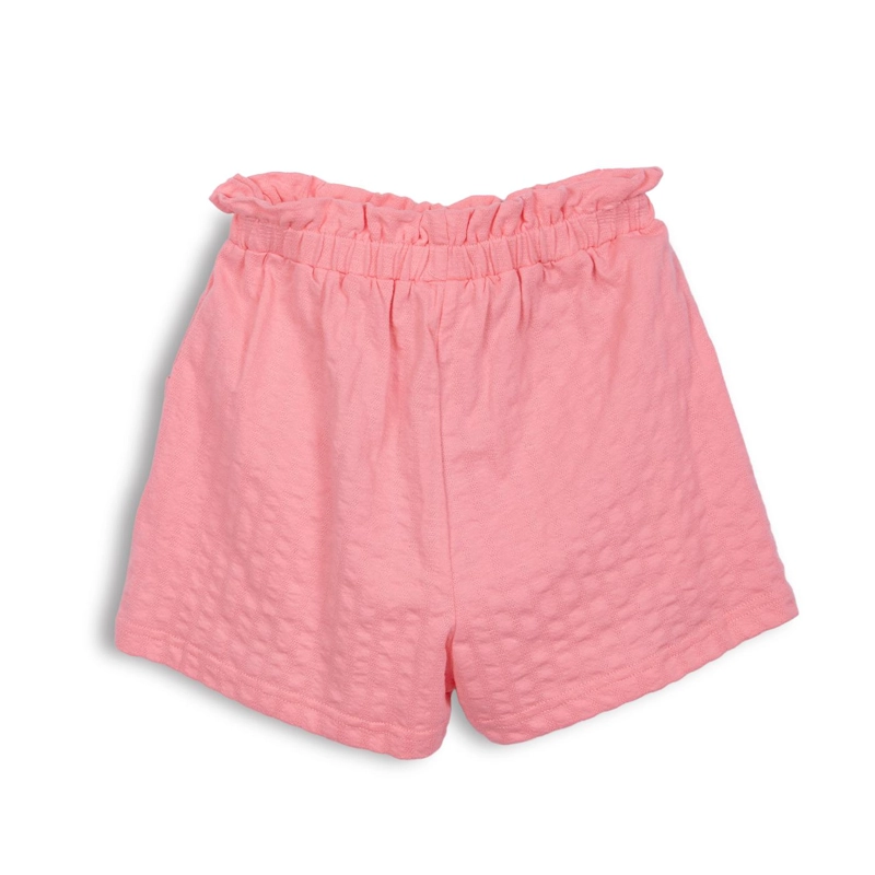 SHORT NIÑA CINTURA ELASTICADA SALMON PILLIN - 2