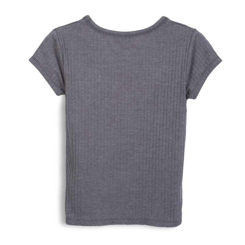 POLERA NIÑA MANGA CORTA TACHAS DE ESTRELLAS MARENGO PILLIN - 2
