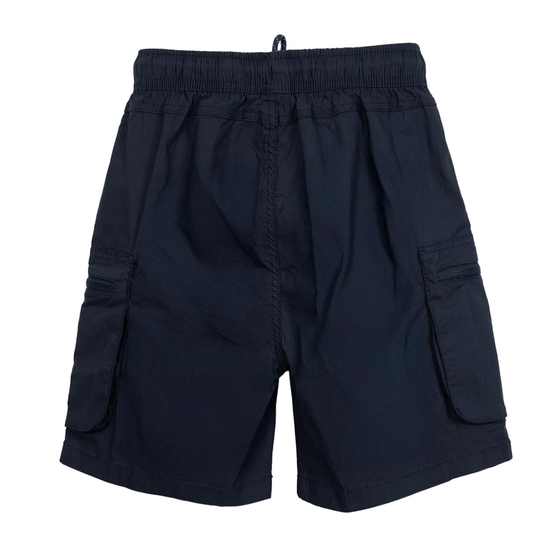 BERMUDA NIÑO CARGO CINTURA AJUSTABLE AZUL PILLIN - 2