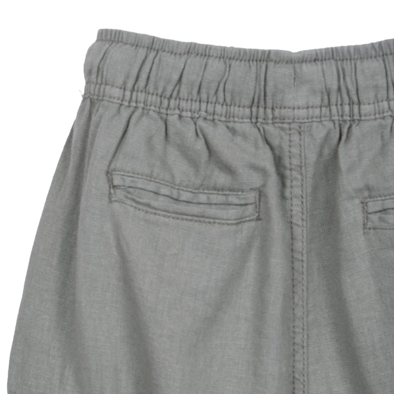 BERMUDA NIÑO CARGO CINTURA AJUSTABLE VERDE PILLIN - 4