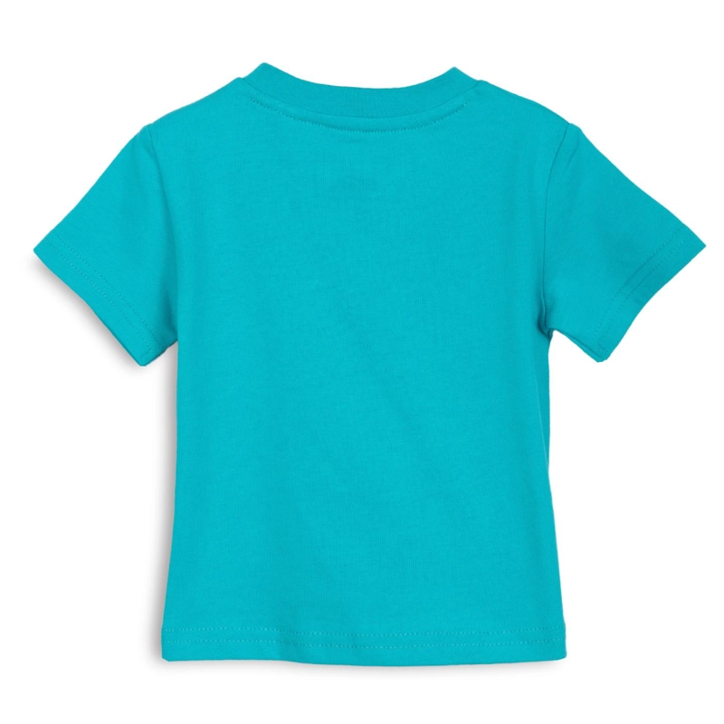 POLERA BEBE  NIÑO MANGA CORTA ESTAMPADO TIGRE TURQUESA PILLIN - 2