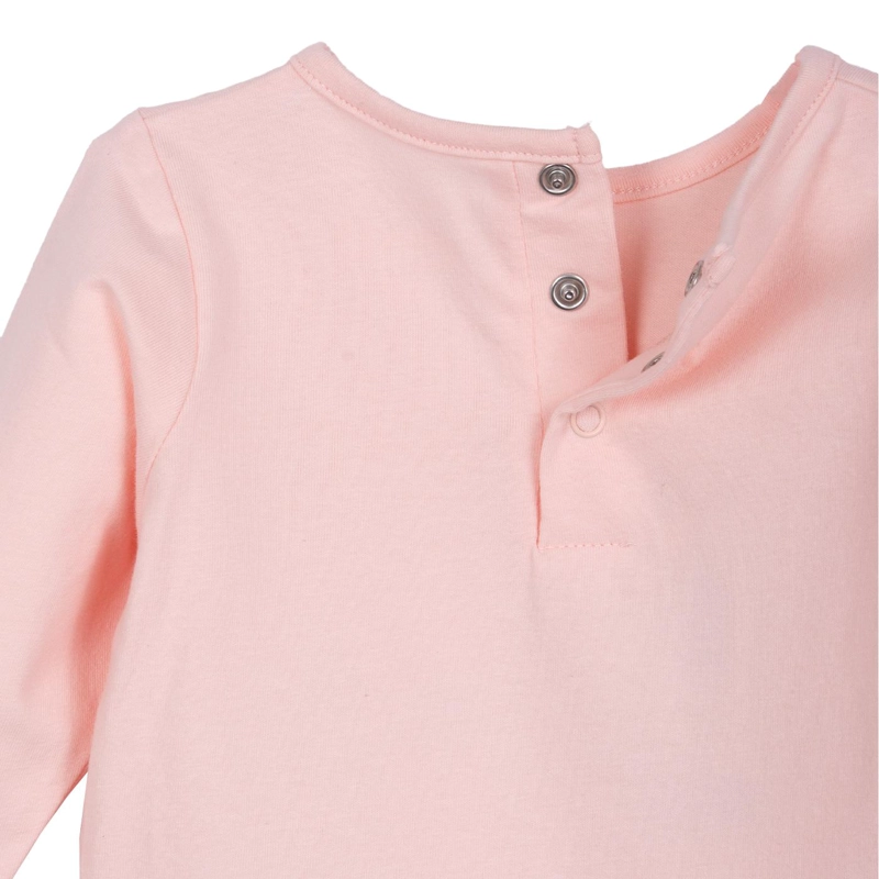 POLERA BEBE  NIÑA MANGA LARGA MARIPOSAS DAMASCO PILLIN - 4