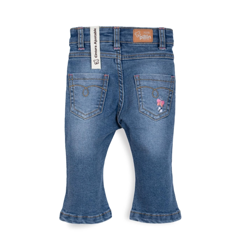 JEANS BEBE  NIÑA FLARE DENIM PILLIN - 2