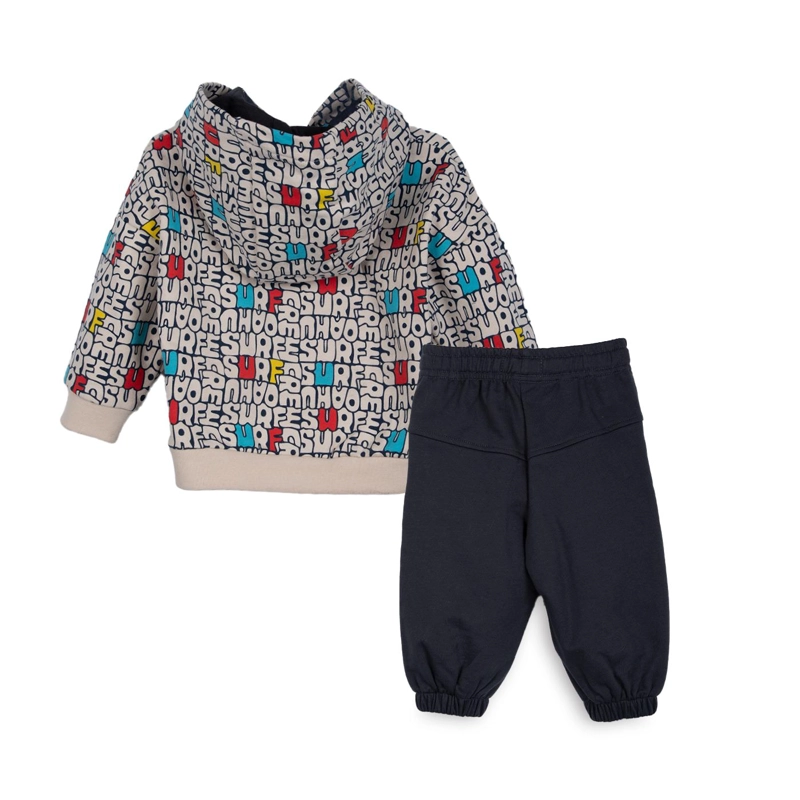 BUZO BEBE  NIÑO CON CAPUCHA FULL ESTAMPADO ARENA PILLIN - 2
