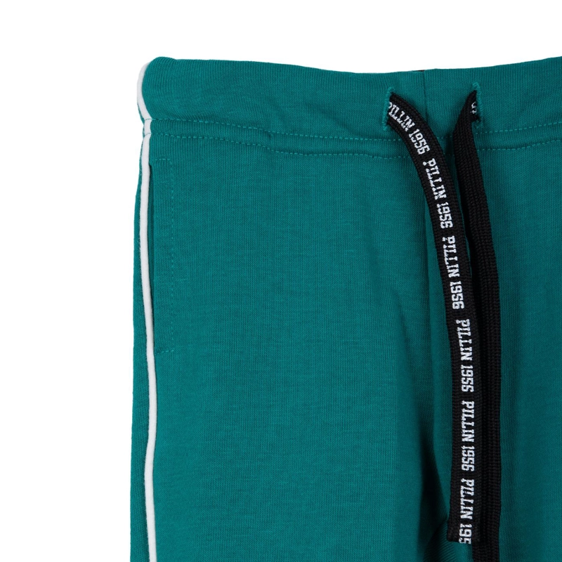 BUZO BEBE  NIÑO CON CIERRE Y CAPUCHA ESTAMPADO SKATER VERDE PILLIN - 4