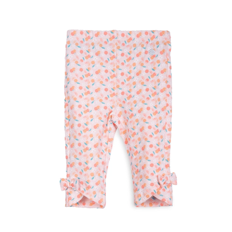 CALZA BEBE  NIÑA ELASTICADO ESTAMPADO FRUTAL DAMASCO PILLIN - 1
