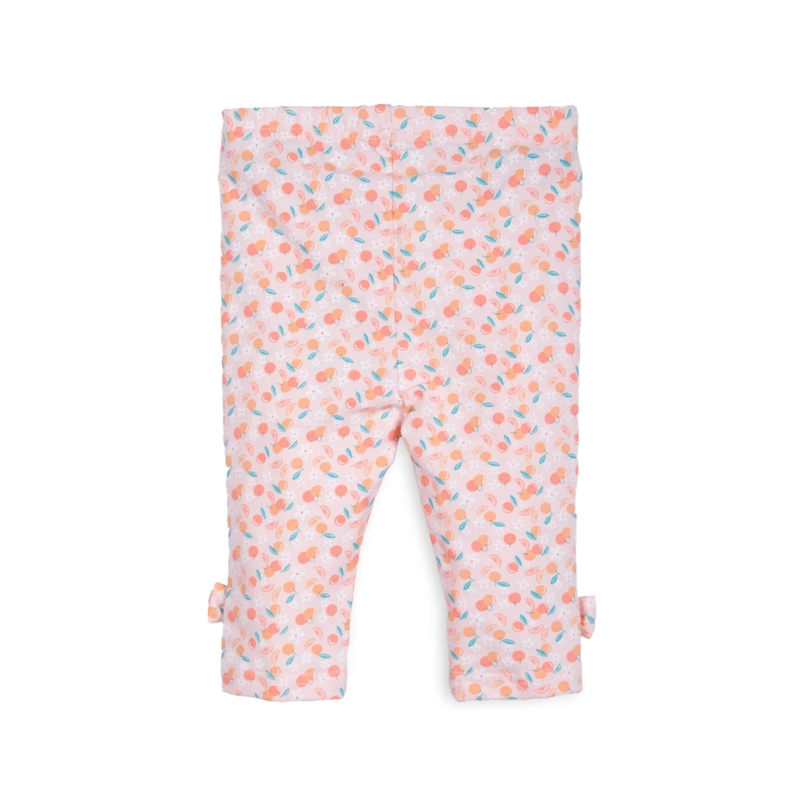 CALZA BEBE  NIÑA ELASTICADO ESTAMPADO FRUTAL DAMASCO PILLIN - 2