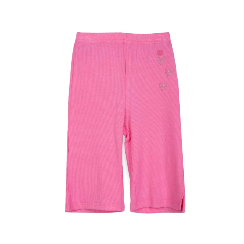 CALZA BEBE  NIÑA LISA PIERNA ANCHA FUCSIA PILLIN - 1