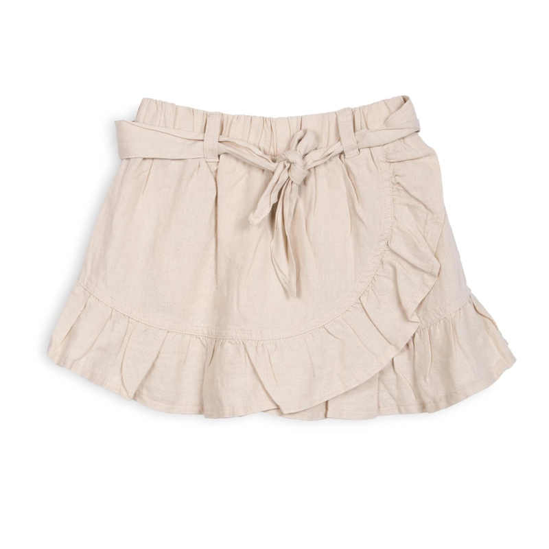 SHORT FALDA NIÑA LINO ARENA PILLIN - 1