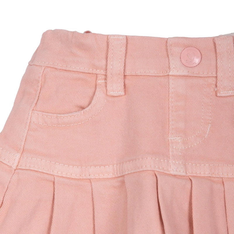 SHORT FALDA BEBE  NIÑA DENIM BOLSILLOS CORAL PILLIN - 3