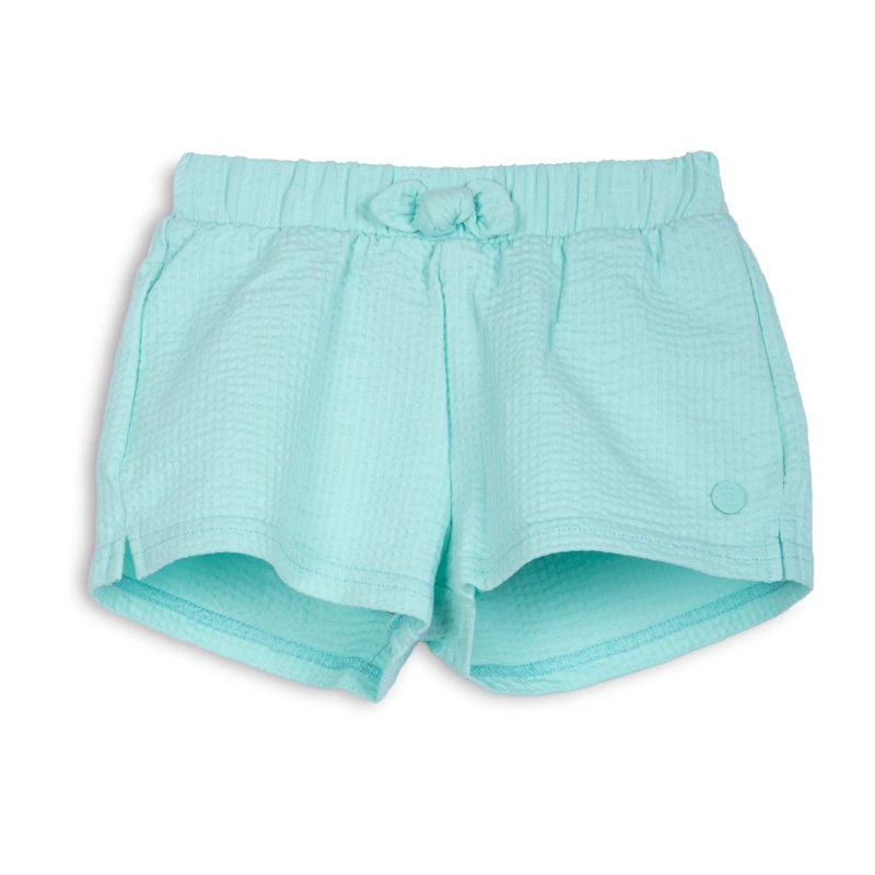 SHORT BEBE  NIÑA LISO CINTURA ELASTICADA AQUA PILLIN - 1