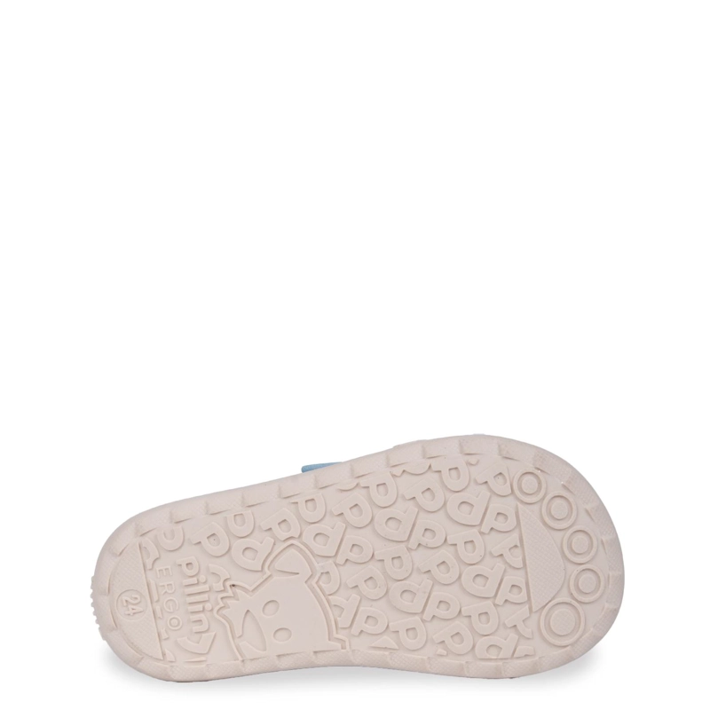 ZAPATILLA BEBE NIÑA ERGO DE LONA CELESTE PILLIN - 3
