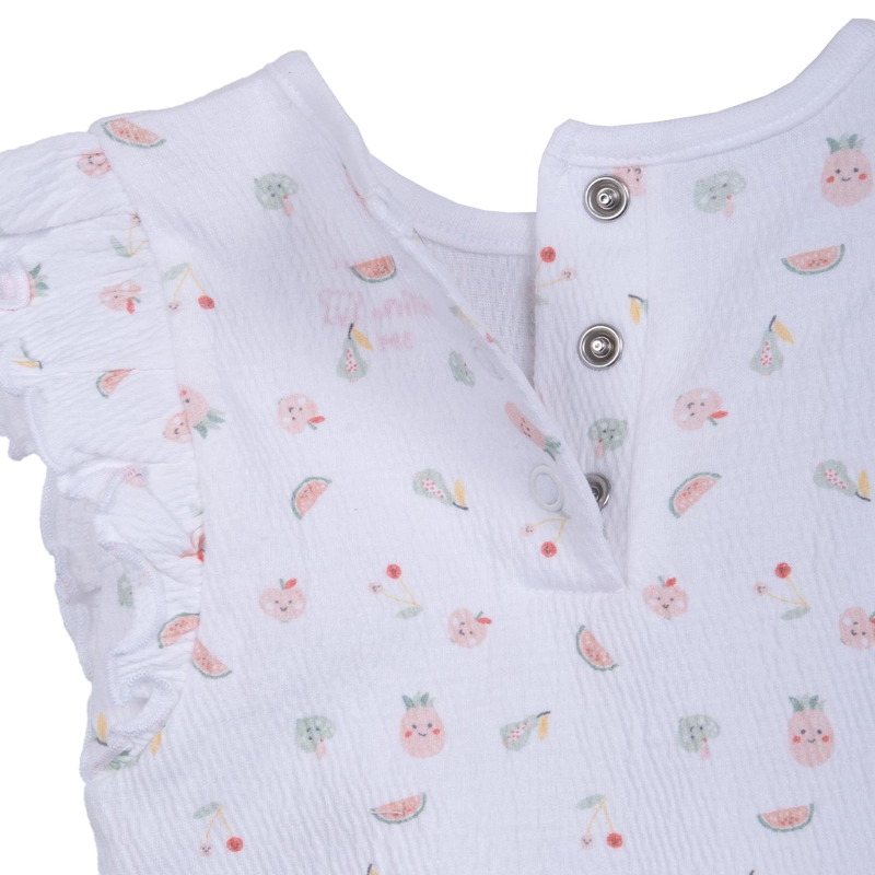 PACK DE 2 BODY RECIEN NACIDO NIÑA MANGA CORTA FRUTAL SURTIDO PILLIN - 3